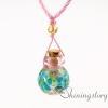 essential oil jewelry perfume necklace bottles oil diffusing necklace design A
