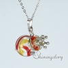 essential oil necklace diffuser jewelry handmade glass perfume necklaces design E