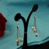 filigree 925 sterling silver plated dangle earrings jewelry silver