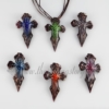 flower cross lampwork murano glass necklace pendant jewellery assorted