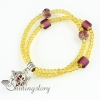 flower openwork diffuser locket aromatherapy jewelry locket charm bracelets design D