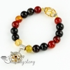 four clover openwork essential oil bracelet essential oil bracelet natural lava stone beads bracelets design D