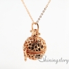 four clover openwork essential oil jewelry diffuser locket wholesale make your own oil diffuser oil diffuser jewelry metal volcanic stone design C