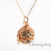 four clover openwork essential oil jewelry diffuser locket wholesale make your own oil diffuser oil diffuser jewelry metal volcanic stone design E