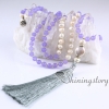 freshwater pearl necklace mala bead necklace 108 mala bracelet indian prayer beads meditation beads pearl jewelry online design B