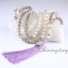 freshwater pearl necklace mala bead necklace 108 mala bracelet indian prayer beads meditation beads pearl jewelry online design E