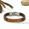 genuine leather bracelets wired bracelets handcrafted handmade jewelry mix color lot design B