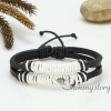 genuine leather drawstring bracelets wristbands charm bracelets adjustable bracelets woven bracelet design B