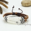genuine leather drawstring bracelets wristbands charm bracelets adjustable bracelets woven bracelet design C