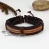 genuine leather multi layer drawstring wrap bracelets design C