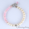 girls pearl bracelet toggle bracelet boho bracelets bohemian jewellery online white freshwater pearl jewellery design C