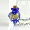 glass vial pendant for necklace ash holder jewelry for ashes pet cremation urns for dogs design B