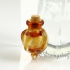 glass vial pendant for necklace ash holder jewelry for ashes pet cremation urns for dogs design D