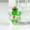 glass vial pendant for necklace necklace bottle pendants small decorative glass bottles design C