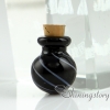 glass vial pendant for necklace small urns for ashes keepsake jewellery for ashes design B