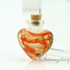 hand craft lampwork glassglass vial for necklacekeepsake jewelryurns jewelry design D