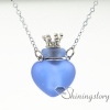 heart essential oil diffuser necklace wholesale essential jewelry essential oil pendants necklace diffusers small glass bottles pendant design C