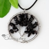 heart oblong round semi precious stone agate necklaces pendants jewelry design B