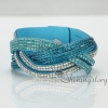 high quality slake bracelets rhinestone crystal bracelets blingbling multi layer wrap bracelets design A
