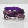 high quality slake bracelets rhinestone crystal bracelets blingbling multi layer wrap bracelets design B