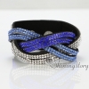 high quality slake bracelets rhinestone crystal bracelets blingbling multi layer wrap bracelets design D