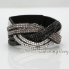 high quality slake bracelets rhinestone crystal bracelets blingbling multi layer wrap bracelets design E