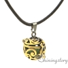 leaf essential oil necklace diffuser pendants wholesale lockets necklaces essential oil diffuser pendant design B