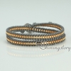 leather cotton cord adjustable bracelets wristbands bracelets triple layers wrap bracelets cheap china jewelry fashion jewelry design A