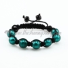 macrame venetian glass beads bracelets jewelry armband green