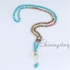 mala bracelet crescent moon necklace 108 prayer beads mala beads wholesale prayer bead necklace design D