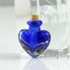 miniature glass bottles pendant for necklace wholesale small decorative glass bottles necklace bottle pendants design A
