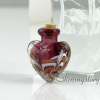 miniature glass bottles pendant for necklace wholesale small decorative glass bottles necklace bottle pendants design B