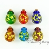 miniature glass bottles cremation ashes jewelry urn keepsake jewelry for ashes assorted
