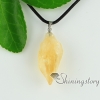 natural amethyst citrine rough stone necklaces pendants design H