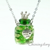 oblong essential oil jewelry perfume vials wholesale perfume necklaces small glass vials wholesale design D