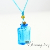 oblong luminous aromatherapy jewelry wholesale diffuser bracelet aroma necklace glass bottle charm perfume bottle design D