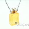 oblong luminous diffuser necklaces wholesale diffuser bracelet essential oils jewelry necklace vials design F