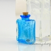 oblong luminous murano glass hand craft lampwork glassglass vial for necklacekeepsake jewelryurns jewelry design D