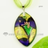 olive lampwork murano glass necklaces pendants jewelry green