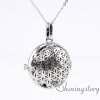 openwork aromatherapy necklace diffuser lockets wholesale diffuser jewelry essential oil pendant necklace design B