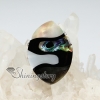 oval olive patchwork sea water rainbow abalone black oyster shellmother of pearl finger rings jewelry design B