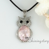 oyster sea shell pendants night owl patchwork rhinestone necklaces other of pearl jewellery design A