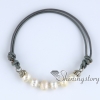 pearl jewellery freshwater pearl jewelry chunky pearl bracelet delicate bracelets leather bracelet design B