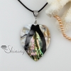 rhombus patchwork sea water rainbow abalone black yellow oyster shell mother of pearl necklaces pendants design B