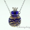 round diffuser necklaces wholesale perfume vials wholesale perfume pendants miniature glass bottles design A