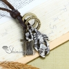 scorpion leather long chain pendants necklaces design D