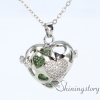 silver locket necklace essential oil diffuser pendant birthstone locket necklace small silver locket design A