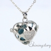 silver locket necklace essential oil diffuser pendant birthstone locket necklace small silver locket design E