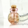 small glass bottles for pendant necklaces memorial jewelry for ashes dog ashes jewelry design C