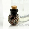 small glass bottles for pendant necklaces memorial jewelry for ashes dog ashes jewelry design D